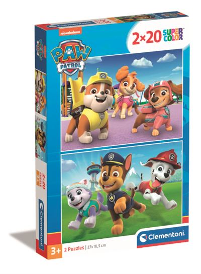 Clementoni puzzle 2x20 paw patrol