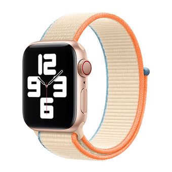 Correa Loop deportiva Crema para Apple Watch 40 mm