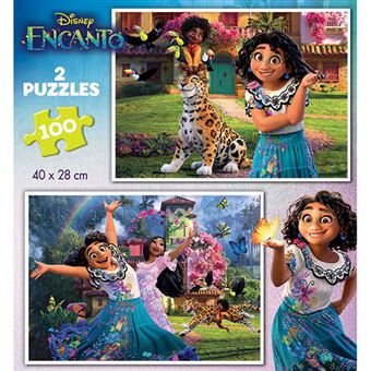 Puzzle 2x100 Disney Princess, 100 pieces