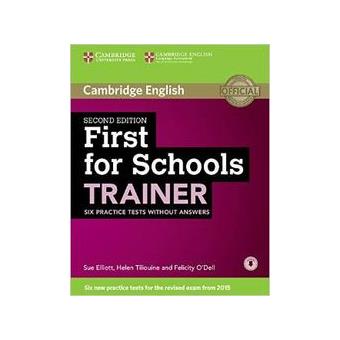 First For Schools Trainer Six Practice Tests Without Answers With Audio - 1