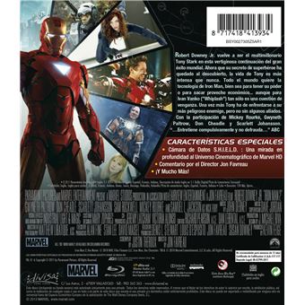 Iron Man 2 - Blu-Ray