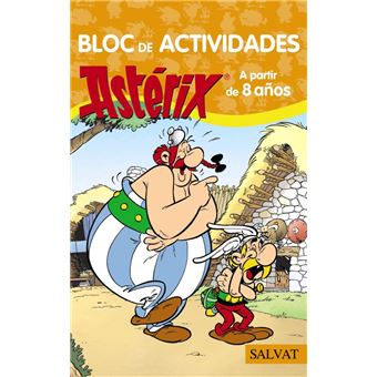 Bloc de actividades Astèrix. A partir de 8 años