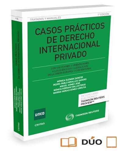Civitas Casos Prácticos De Derecho Internacional Privado (Papel + E-Book)