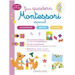 Gran quadern Montessori especial concentració, atenció i mem