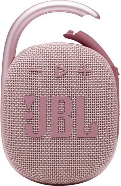 JBL Clip 4 Altavoz Bluetooth con mosquetón integrado rosa
