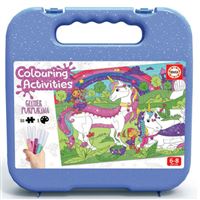 Puzzle coloreable Educa Unicornio