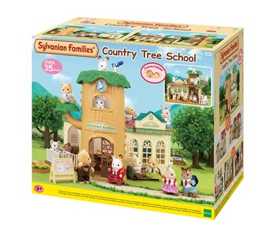 Sylvanian Families Country tree school mini muñecas accesorios multicolor epoch para imaginar 5105 colormodelo surtido escuela del sylvanial