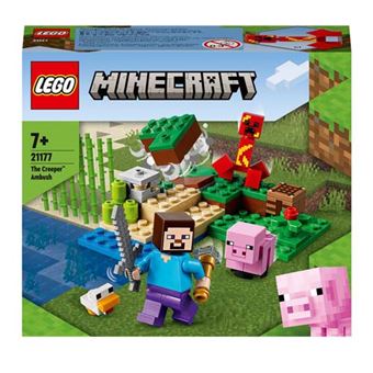 mármol inicial de nuevo LEGO Minecraft 21177 La Emboscada del Creeper - Lego - Comprar en Fnac