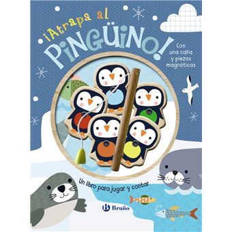 ¡Atrapa al pingüino! Un libro para jugar y contar