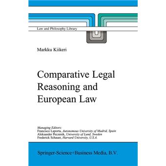 Comparative Legal Reasoning and European Law - 1