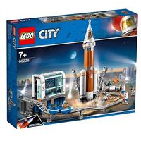 LEGO City Space Port 60228 Cohete Espacial de Larga Distancia y Centro de Control