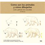Cómo son los animales y cómo dibujarlos con lápices de color
