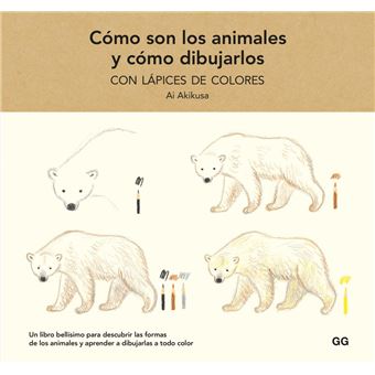 Cómo son los animales y cómo dibujarlos con lápices de color