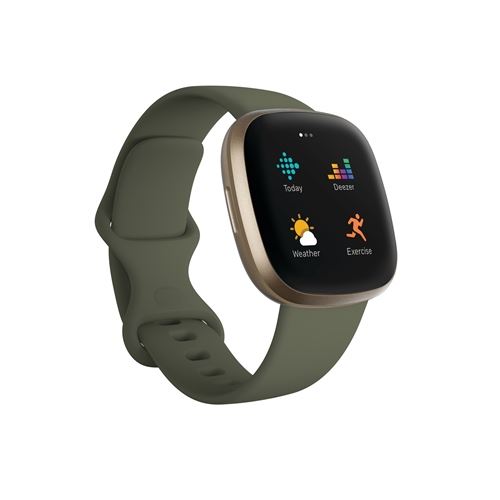 Smartwatch Fitbit Versa Oliva/Oro Reloj conectado Fnac