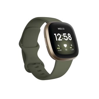 Smartwatch Fitbit Versa 3 Oliva/Oro