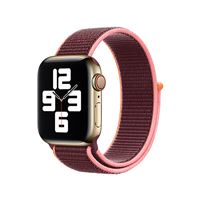 Correa Loop Deportiva en color ciruela para apple watch 40 mm talla