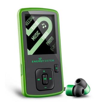 Energy Sistem Slim3 Mp4 8gb Fm Green Reproductor Mp3 Mp4 Los Mejores Precios Fnac