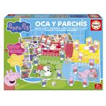 Peppa pig parchís y oca
