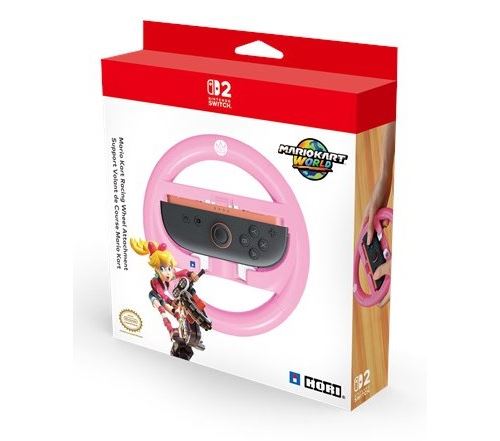 Adaptador De Volante Hori Para Mario Kart: Peach Nintendo Switch 2