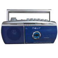 Radiocasette Nevir NVR-434 T Azul/Plata