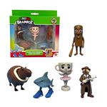 Pack de 5 figuras italian brainrot 5cm