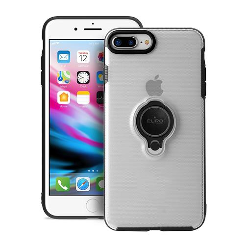 Funda magnética + anillo Puro Magnetic Ring para Apple iPhone 8 Plus/7 Plus - Funda teléfono móvil - Fnac