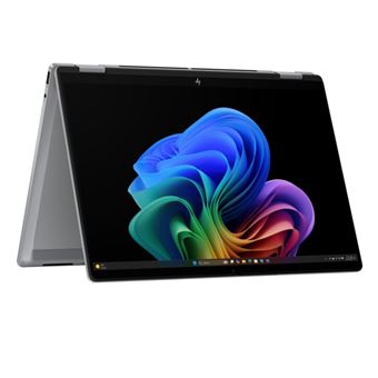 Convertible 2 en 1 HP OmniBook X FlipNGAI 14-fk0005ns Copilot+ PC, AMD Ryzen AI 7-350, 32GB RAM, 1TB SSD, AMD Radeon 860M, 14" 3K OLED, Plata