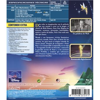 Peter Pan - Blu-Ray