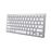 Teclado inalámbrico Bluetooth Trust Basics Plata