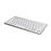 Teclado inalámbrico Bluetooth Trust Basics Plata