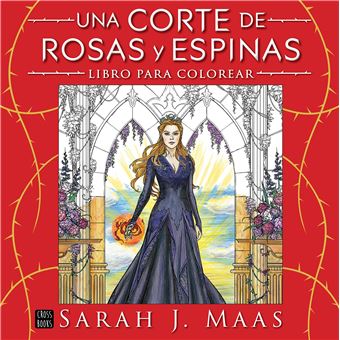Una Corte De Rosas Y Espinas-Libro Para Colorear
