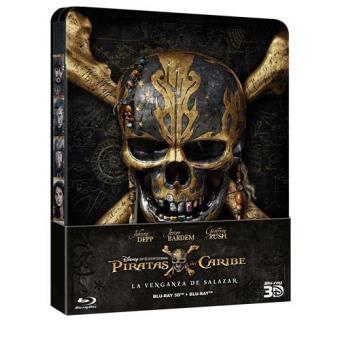 Piratas del Caribe 5: La venganza de Salazar - Steelbook Blu-Ray