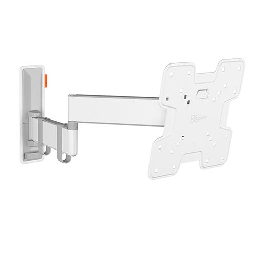 Soporte De Pared Giratorio Vogel's Tvm 3245 Blanco Para Tv 19-43" , Hasta 180º/ 15 Kg