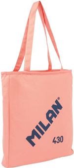 Bolsa De Tela Tote Shopper Milan 430 Serie 1918 Rosa