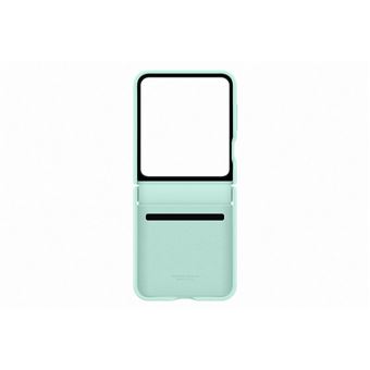 Funda de ecopiel Samsung Verde menta para Samsung Galaxy Z Flip6