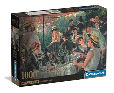 Puzzle clementoni 1000 museum lunch boating party
