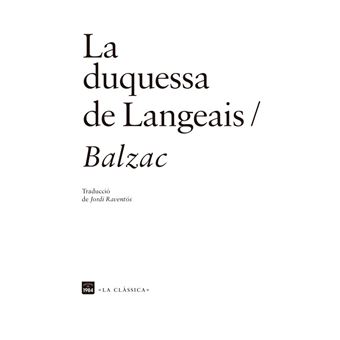 La duquessa de langeais