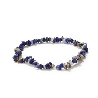 Pulsera chakra del tercer ojo Sodalita azul Nature et decouvertes - 1