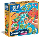 Clementoni idea sparkly creations game icons