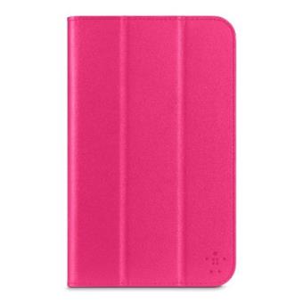 Belkin Smooth Tri-Fold Cover color rosa Funda con soporte para Samsung Galaxy Tab 3 7.0