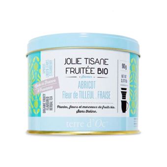 Té afrutado Bio Terre D'oc con flor de tila