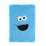 Cuaderno Felpa A5 Premium Erik Barrio Sésamo Triki Monstruo De Las Galletas