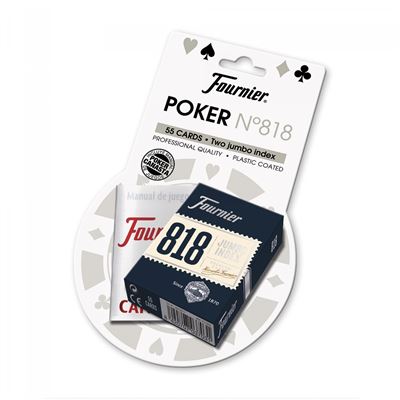 Baraja de poker nº 818
