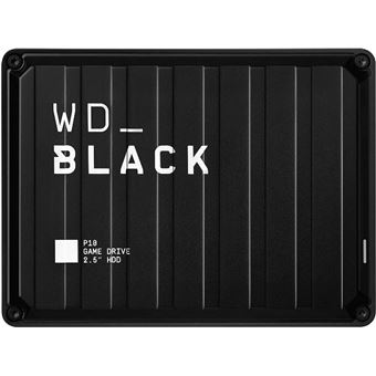 Disco duro externo WD P10 Game Drive 5TB Negro