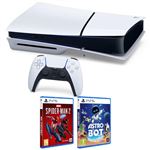 Consola PS5 Slim 1TB Chassis D + Spiderman 2 + Astro Bot