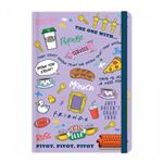 Cuaderno A5 Iconos Friends