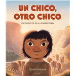 Un chico, otro chico. Un instante en la prehistoria