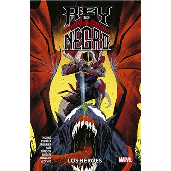 Rey de negro-los heroes-100 marvel