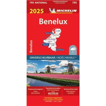 Mapa National Benelux 2025 17795 - 1