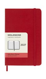 Moleskine Rojo Agenda 2027 D/P Pocket Td